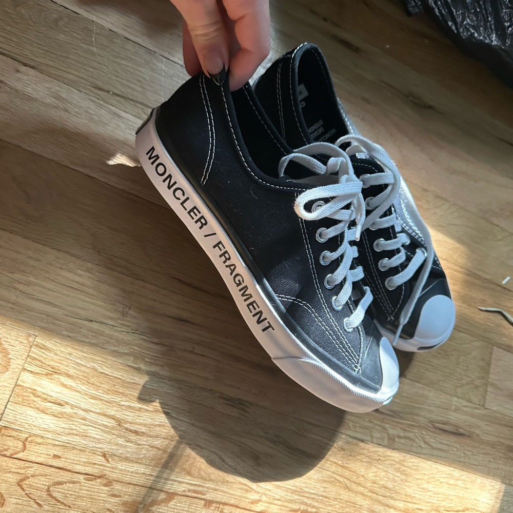 New Jack Purcell Moncler Fragment Black size 6.5
